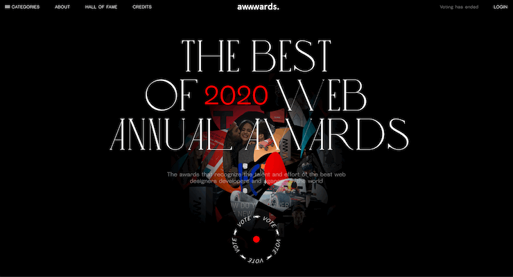 Awwwards 2020 Nominees